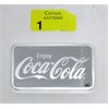 Image 1 : 10 Oz .999 Silver Coca-Cola 2-Sided Bar