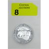 Image 1 : 1 Oz .999 Silver 2013 African Wildlife Elephant Coin 