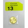 Image 1 : 1/4 Oz .9999 Fine Gold 2023 Maple Leaf Coin 