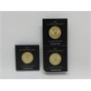 Image 2 : 3 x 1 Gram .9999 Fine Gold 2021 Maple Leaf Coins in Assay Cards 