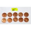 Image 1 : 10 x .999 Fine Copper Grizzly Bear Rounds