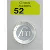 Image 1 : 1 Oz .999 Silver First Majestic Round 
