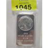 Image 1 : 5 Oz .999 Silver Liberty Indigenous/Buffalo Bar 