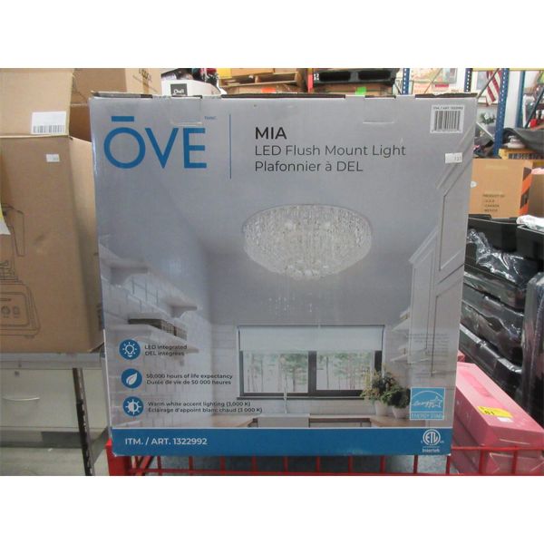 Ove "Mia" LED Flush Mount Ceiling Light