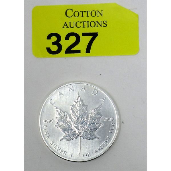 1 Oz .9999 Silver 2011 Canada Maple Leaf Coin 