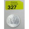 Image 1 : 1 Oz .9999 Silver 2011 Canada Maple Leaf Coin 