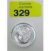Image 1 : 1 Oz .9999 Silver 2020 Year of Dragon Royal Canadian Mint Coin 
