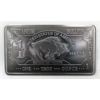 Image 2 : 1 Oz .999 Fine Titanium USA Buffalo Bar 
