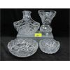 Image 1 : 4 Crystal Vases and Bowls