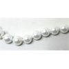 Image 2 : 2 New 18" White South Sea Shell Pearl Necklaces 