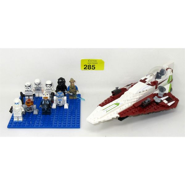 LEGO Star Wars Ship Pieces  & Mini Figs