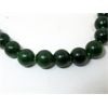 Image 2 : 2 New 18" Jade Bead Necklaces - 7 mm Beads