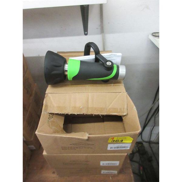 9 New Green Mount Heavy Duty Fireman's Nozzle