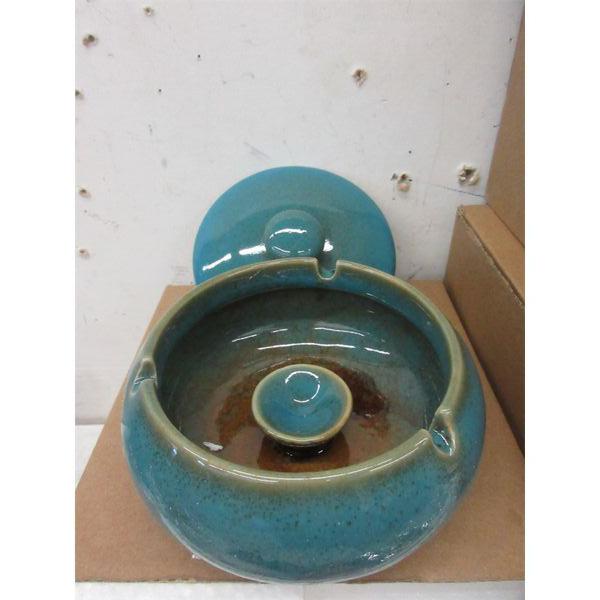 11 New Glazed Ceramic Incense Burners with Lids