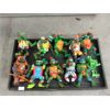 Image 1 : Ten 1990's Teenage Mutant Ninja Turtles Figures