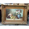 Image 1 : Large Ornately Framed Oil on Canvas Painting