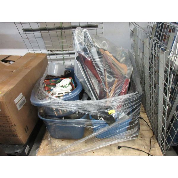 Skid of Storage Locker Goods