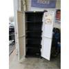 Image 2 : 2 Door Lockable Plastic Storage Cabinet 