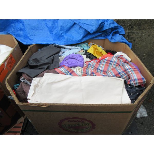 Skid of Clothing & Soft Household Goods