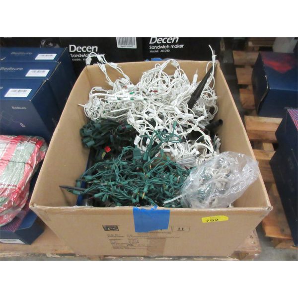Large Box of Christmas Lights