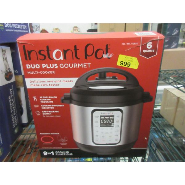 Instant Pot Duo Plus Gourmet Multi-Cooker