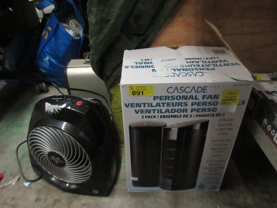 Cascade Box Fans Cascade Pro Personal Fan Two-Pack - 13