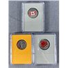 Image 2 : Lot of 10 Rememberance Day Quarters + 1 V /Victory Nickle 1945-2006. All in Hard Cases
