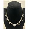 Image 2 : Beautiful Vintage Rhinestone Choker Necklace