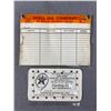 Image 1 : 1950's Shell Oil/Texaco Oil Change Cards