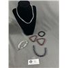 Image 1 : Collection Of Crystal Glass Beads Jewelry & Strands