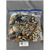 Image 2 : Large Bag w / Lot Of Rhinestone Jewelry & Jewelry Parts & Beads