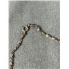 Image 2 : Very Unusual Link Sterling Silver Chain 18" Long