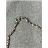 Image 2 : Very Unusual Link Sterling Silver Chain 18" Long