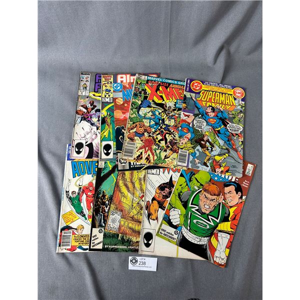 10 Old Assorted Comic Books