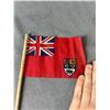 Image 2 : 1940's WWII Canadian Red Ensign On A Stick