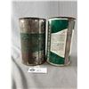 Image 2 : 2 - 1 Quart Vintage Oil Tins, Empty ,Peerless B/A & Quaker State