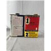 Image 3 : Lot Of 5 Vintage Tin Can Garage Finds - 88 Motor Oil Additive, Protecto Lube, G.M. Cooling System Cl