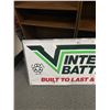 Image 2 : Metal Interstate Batteries Sign. Approx. 2 Ft x 5 Ft. NO SHIPPING