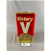 Image 1 : Vintage "Victory" Lozenges Tin. Approx. 9" H