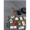 Image 3 : Misc Lot Of Vintage Lighters, Ashtrays & More