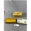 Image 1 : Lot Of 3 Vintage Tobacco Tins - 3 Twins, Winchester & Millbank