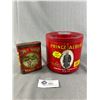 Image 1 : Vintage Prince Albert Plastic Tobacco Can & Forest Stream Pocket Tobacco Tin