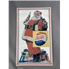 Image 2 : 2 Vintage Metal Signs - Pepsi Santa, Approx. 10" x 16" & Lionel American Flyer Trains, Approx. 16" x