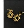 Image 2 : 3 Sterling Plated Fashion Earrings