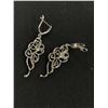Image 4 : 3 Sterling Plated Fashion Earrings