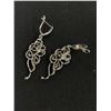 Image 4 : 3 Sterling Plated Fashion Earrings