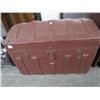 Image 1 : Painted Vintage Steamer Trunk