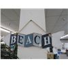 Image 1 : Beach Arrow Wall Sign