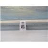 Image 2 : Oil On Canvas Beach Seascape 40 x 48 - Signed Thompson