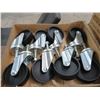 Image 2 : 3-Steel Swivel Castor Box of 8 - 3 X $